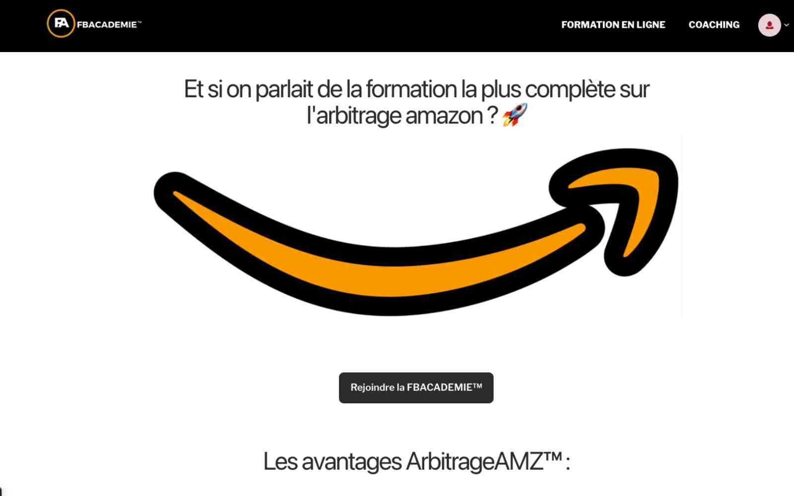 Online ArbitrageAMZ™ - Fbacademie