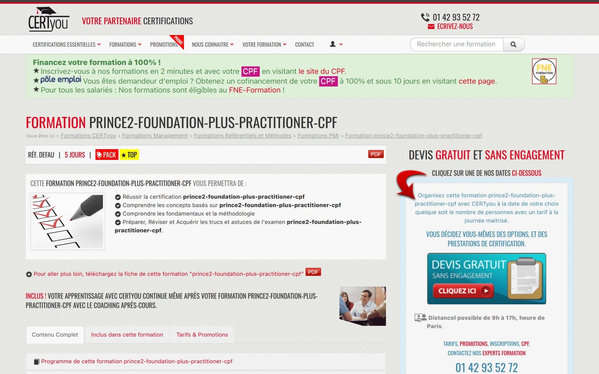 Formation Chef de projet Agile Prince2 Foundation et Practitioner - CertYou