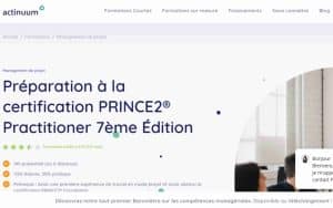 Préparation à la certification PRINCE2 Practitioner 7ème Édition – Actinuum