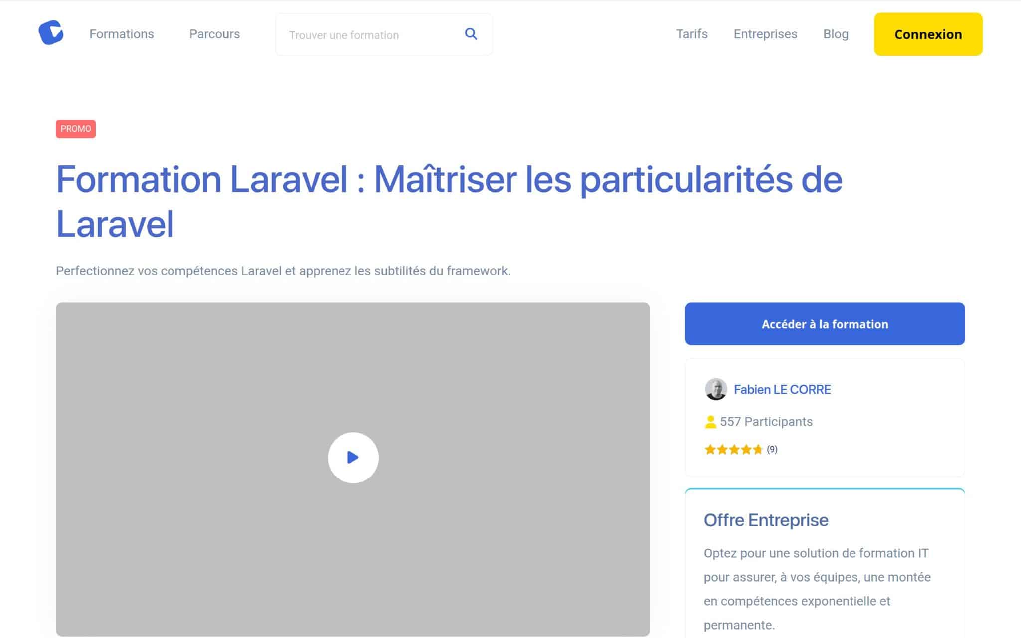 Formation Laravel : Maîtriser les particularités de Laravel - Alphorm