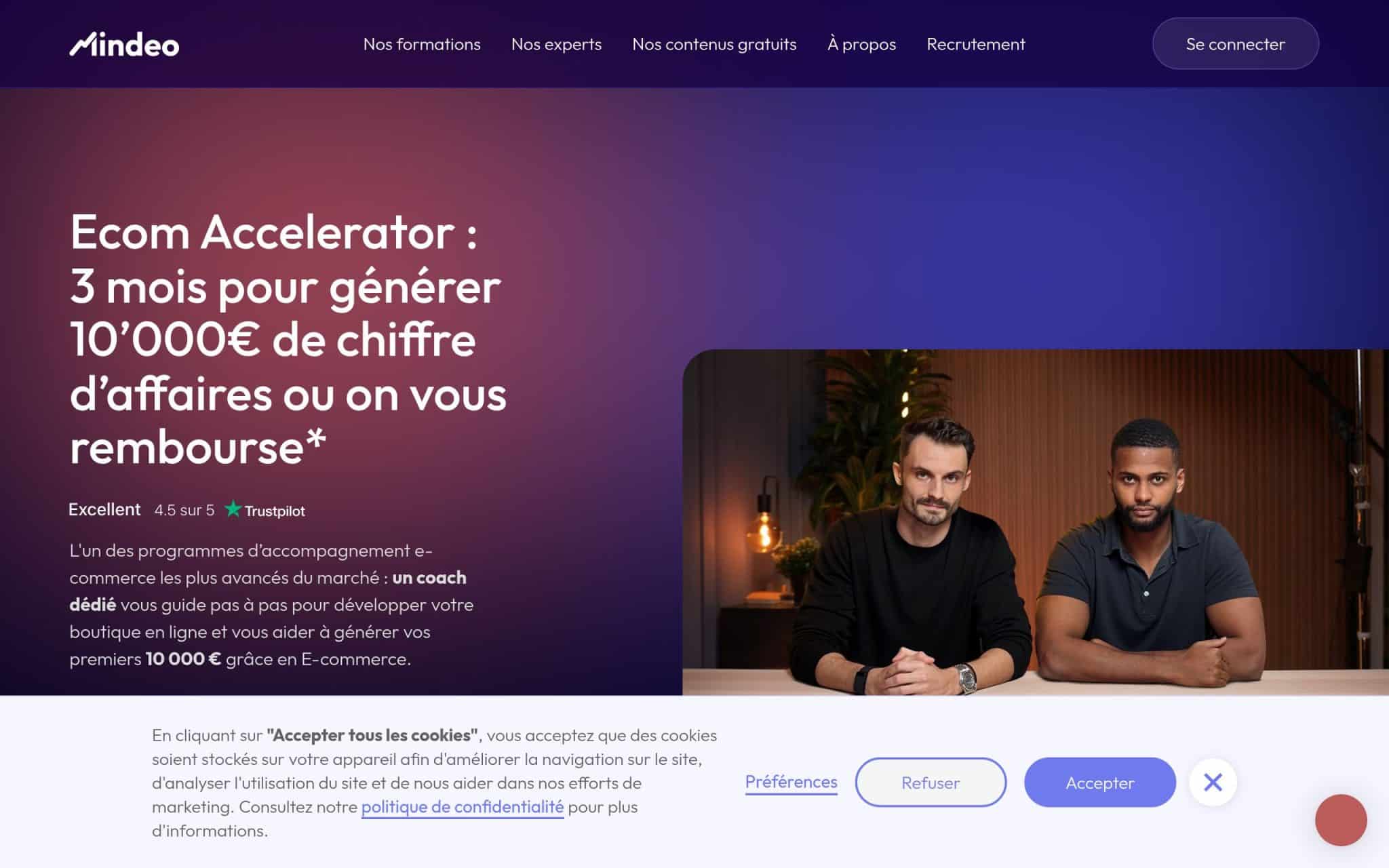 Ecom Accelerator - Mindeo