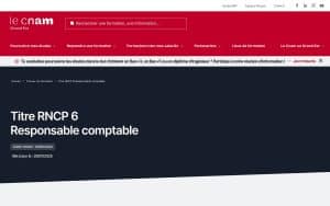 Titre RNCP 6 Responsable comptable – Cnam en Grand Est