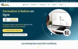 Formation à Notion en ligne – Clic Compétences