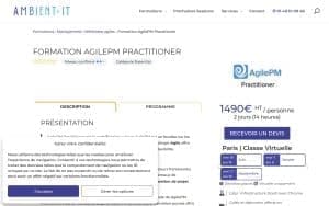Formation AgilePM Practitioner – Ambient IT