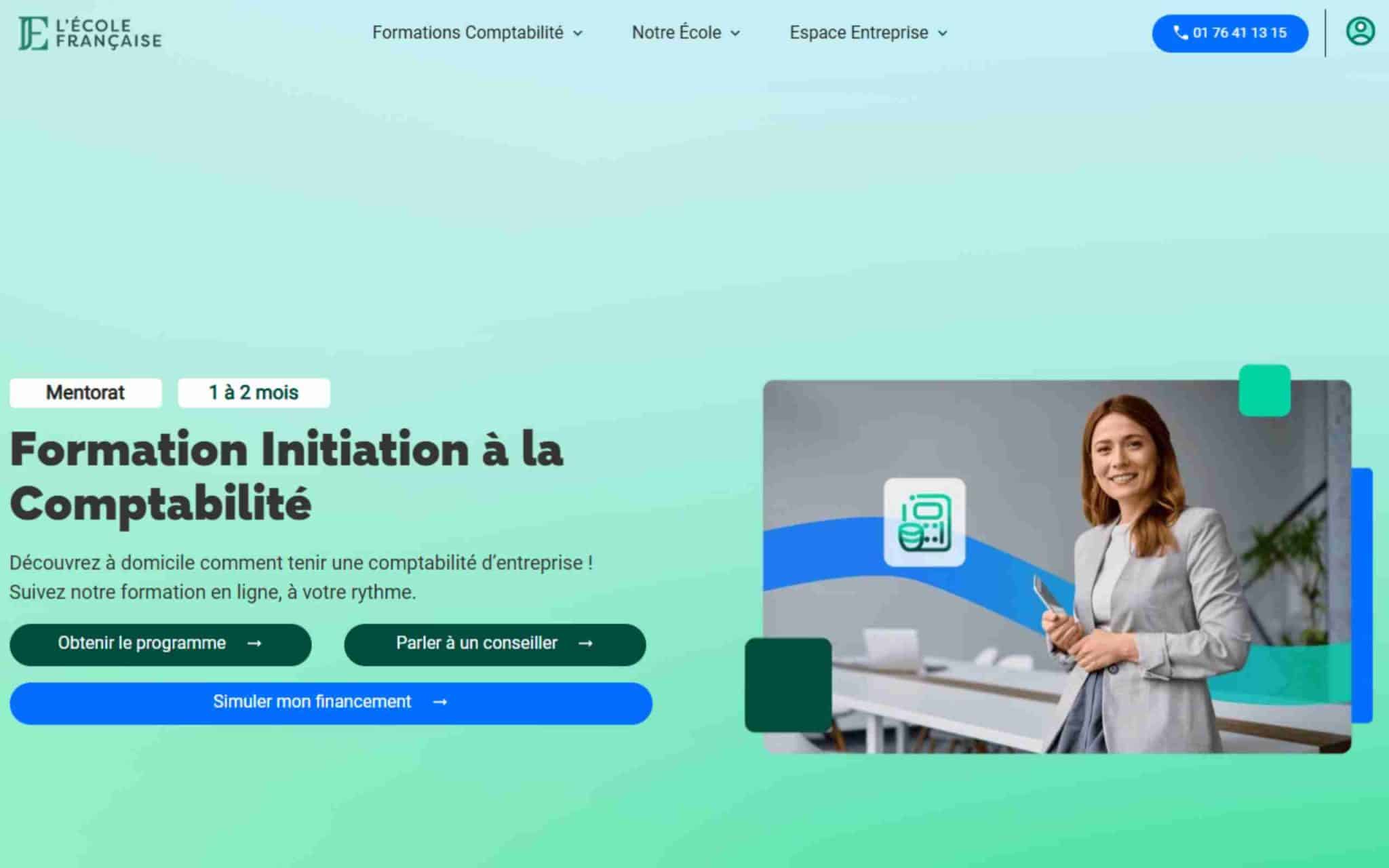 Formation Initiation à la Comptabilité - L'École Française