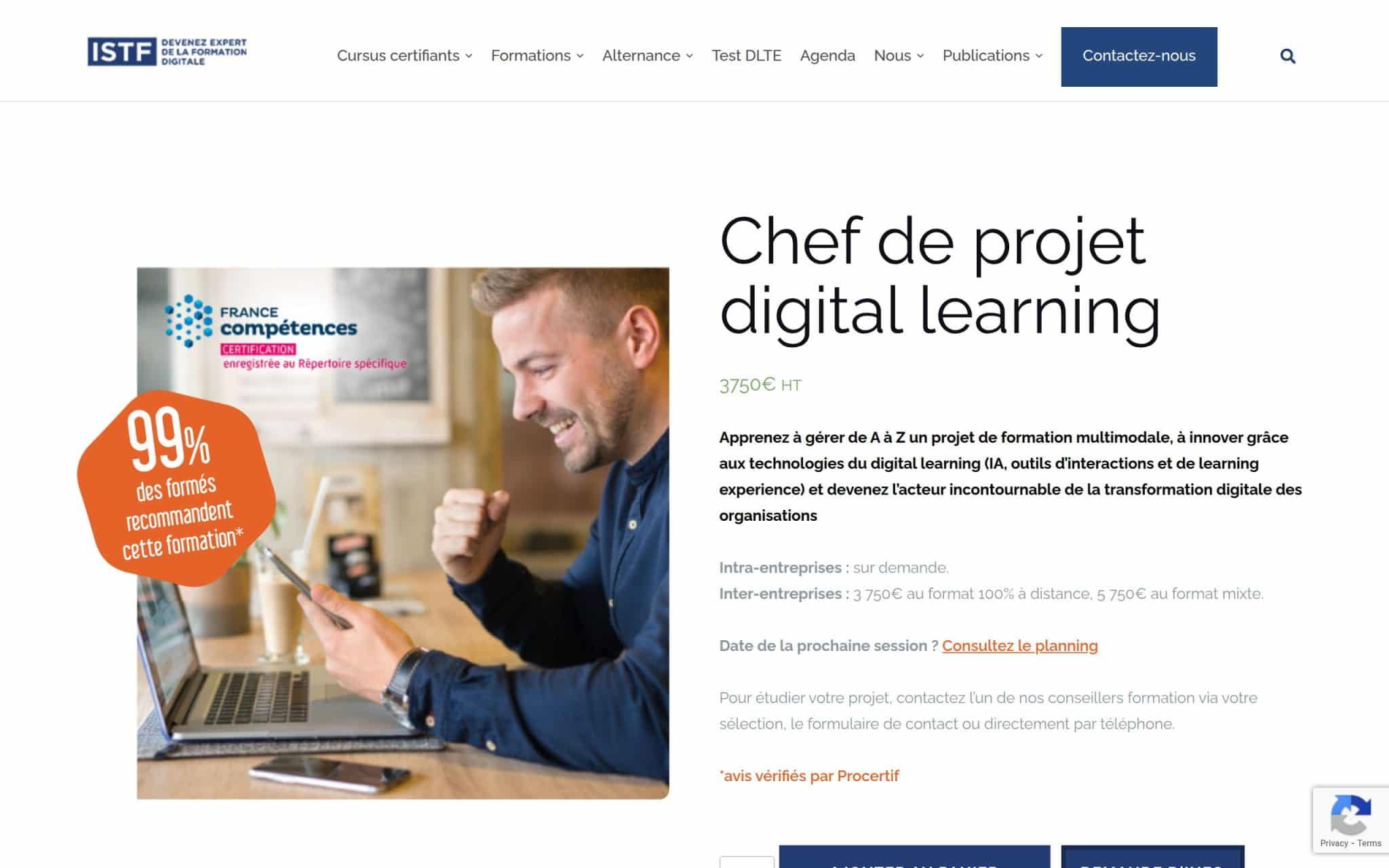 Chef de projet digital learning - ISTF