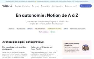 Formation Notion de A à Z – Contournement