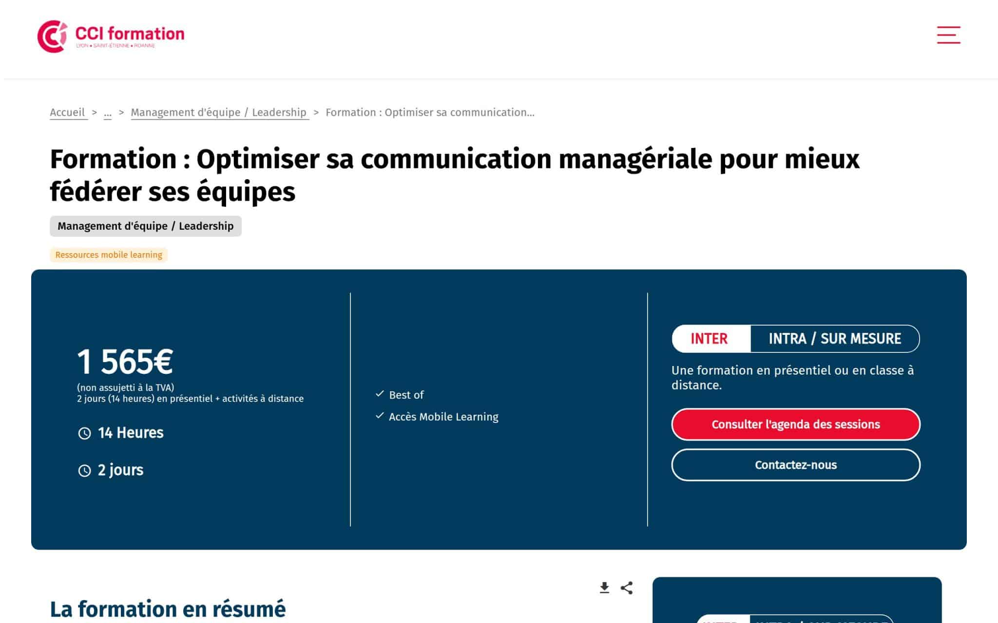 Optimiser sa communication managériale pour mieux fédérer ses équipes - CCI Formation