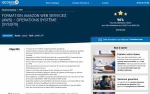 Formation Amazon Web Services (AWS) – Operations Système (SysOps) – Access IT