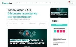 Formation ZennoPoster + API : Découvrez la puissance de l’automatisation – LearnyClub