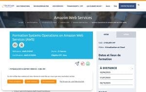 Formation Systems Operations on Amazon Web Services (AWS) – EduGroupe