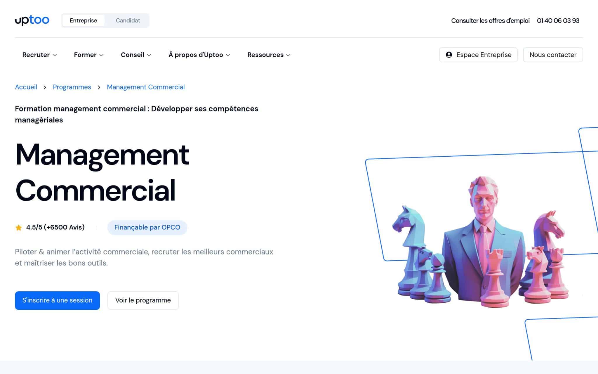 Management Commercial - Uptoo