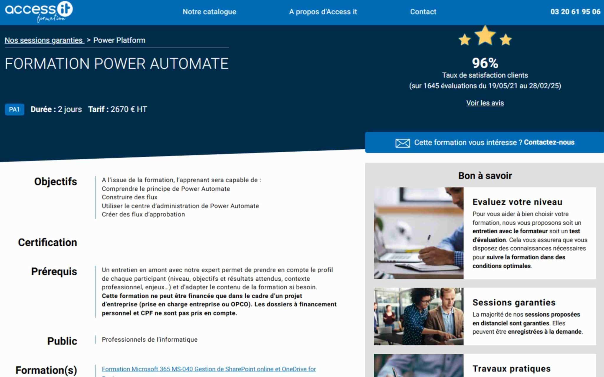 Formation Power Automate - Access IT