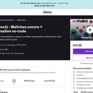 Make (Avancé) - Udemy
