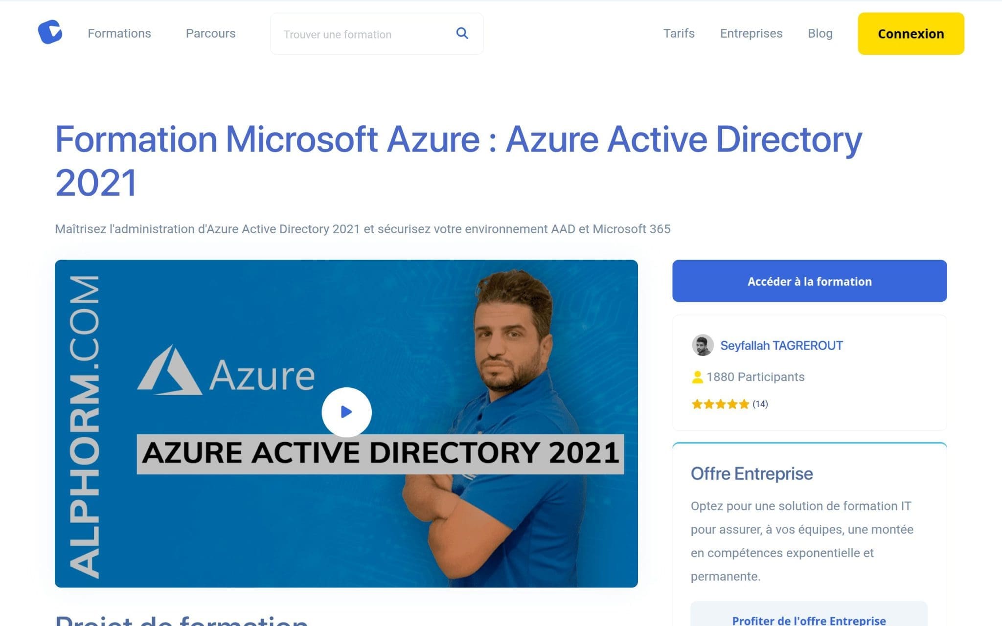 Formation Microsoft Azure : Azure Active Directory - Alphorm