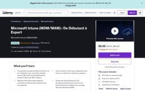 Microsoft Intune (MDM/MAM) : De Débutant à Expert – Udemy