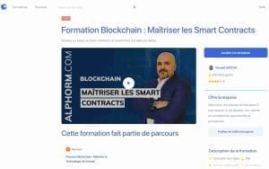 Formation Blockchain : Maîtriser les Smart Contracts – Alphorm