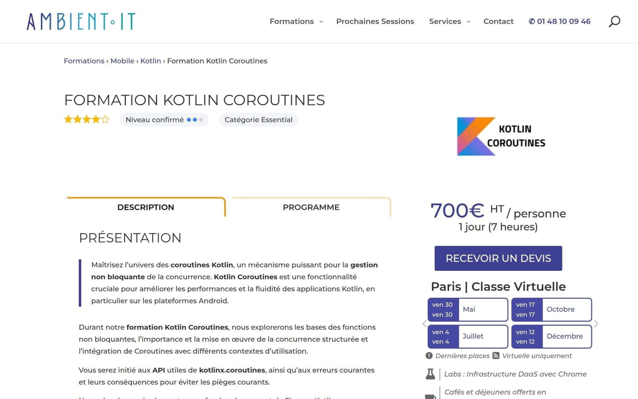 Formation Kotlin Coroutines - Ambient IT