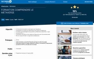Formation Comprendre le Metaverse – Access IT