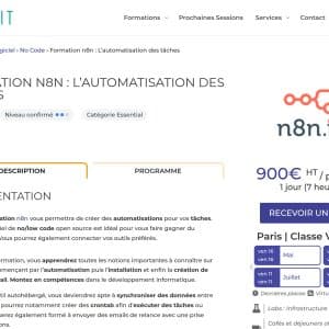 Formation n8n : L’automatisation des tâches - Ambient IT