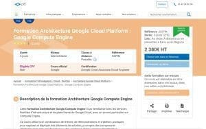 Formation Architecture Google Cloud Platform : Google Compute Engine – Plb Consultant