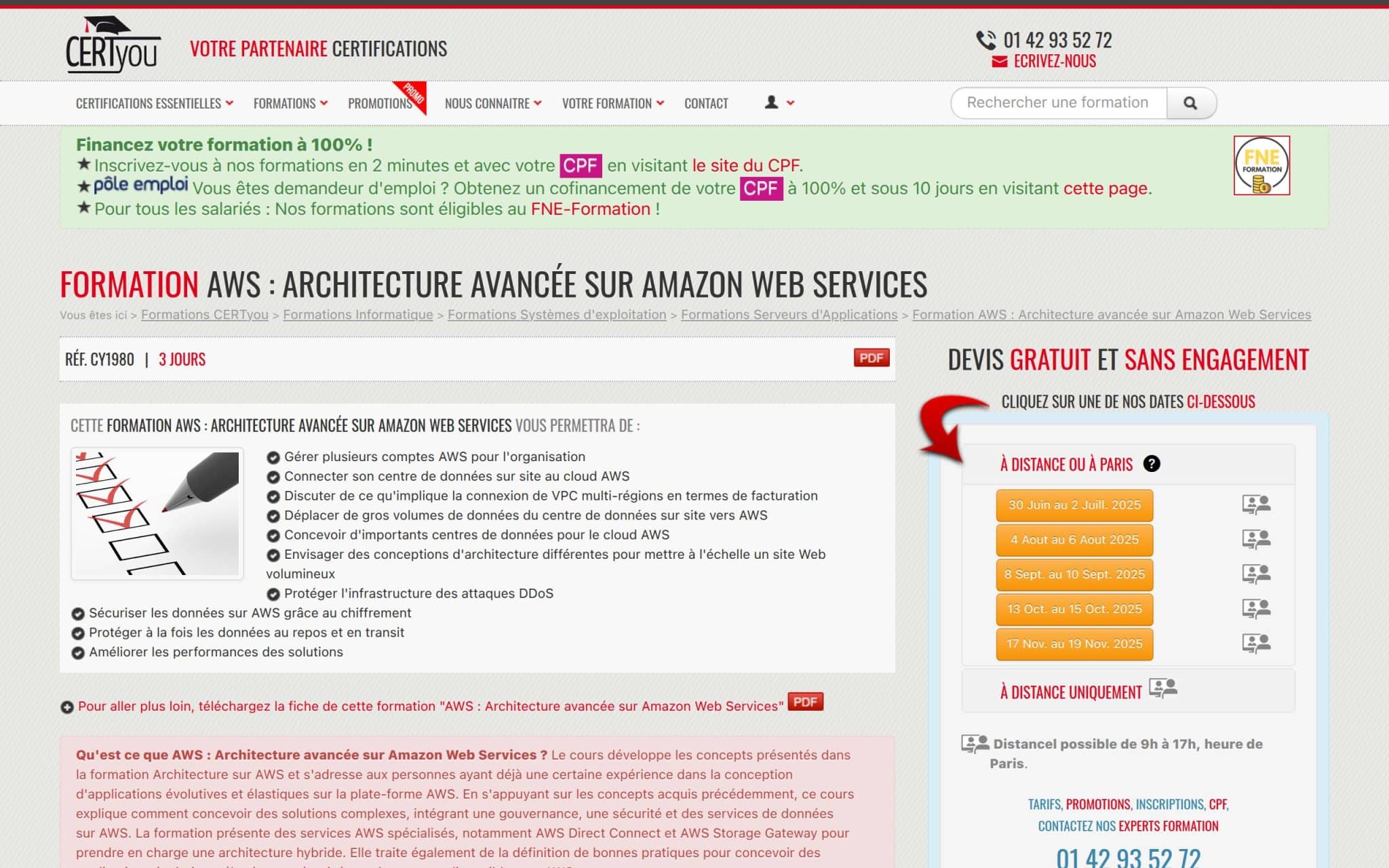 Formation AWS : Architecture avancée sur Amazon Web Services - CertYou