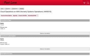 Formation Cloud Operations on AWS (formerly Systems Operations) (AWSSYS) – Fast Lane