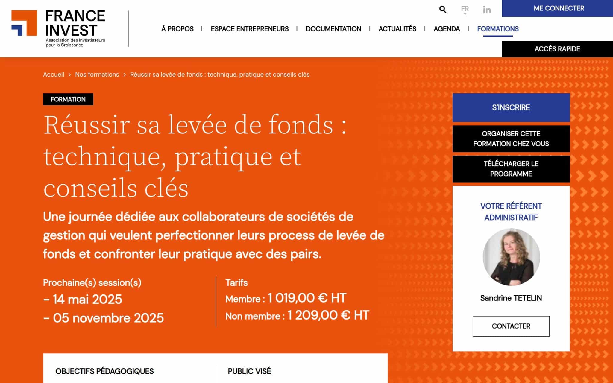 Réussir sa levée de fonds : technique, pratique et conseils clés - France Invest