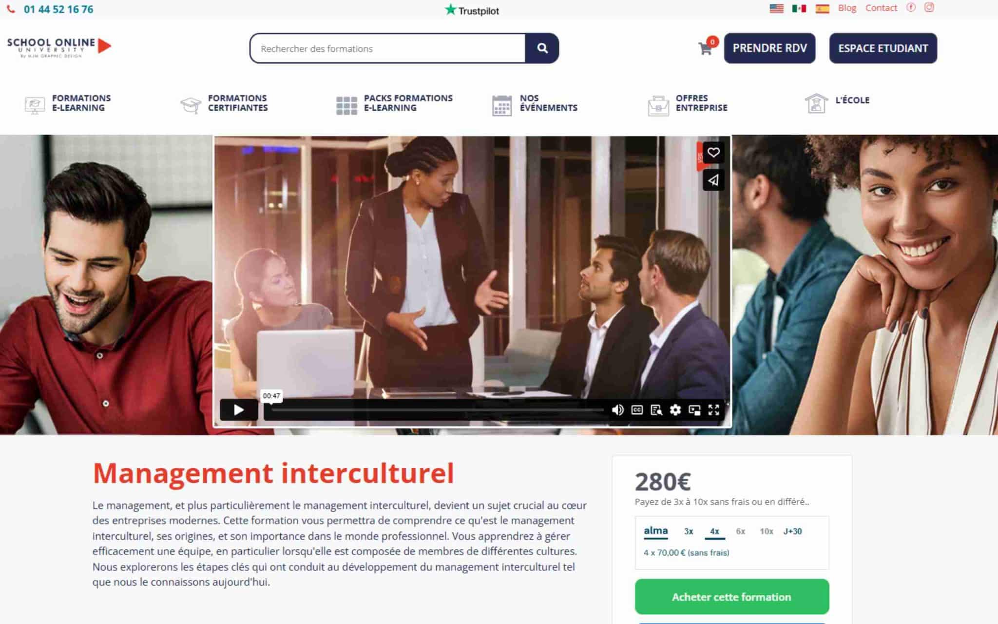 Management interculturel - School Online University