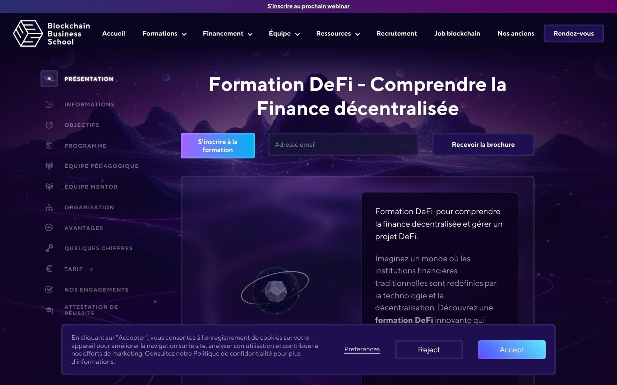Formations DeFi : Classement 2026 🏆 (LearnThings)