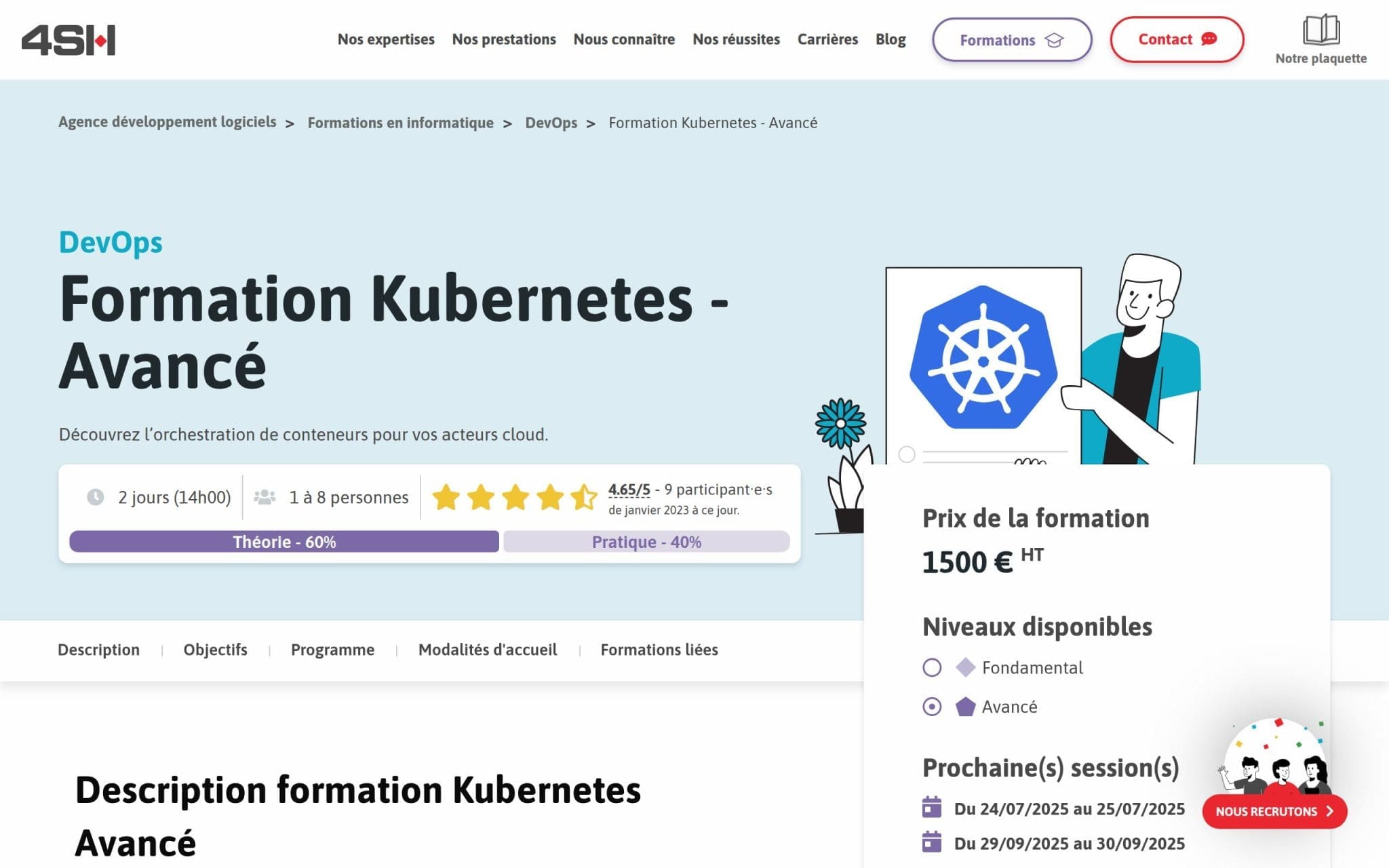 Formation Kubernetes - Avancé - 4sh