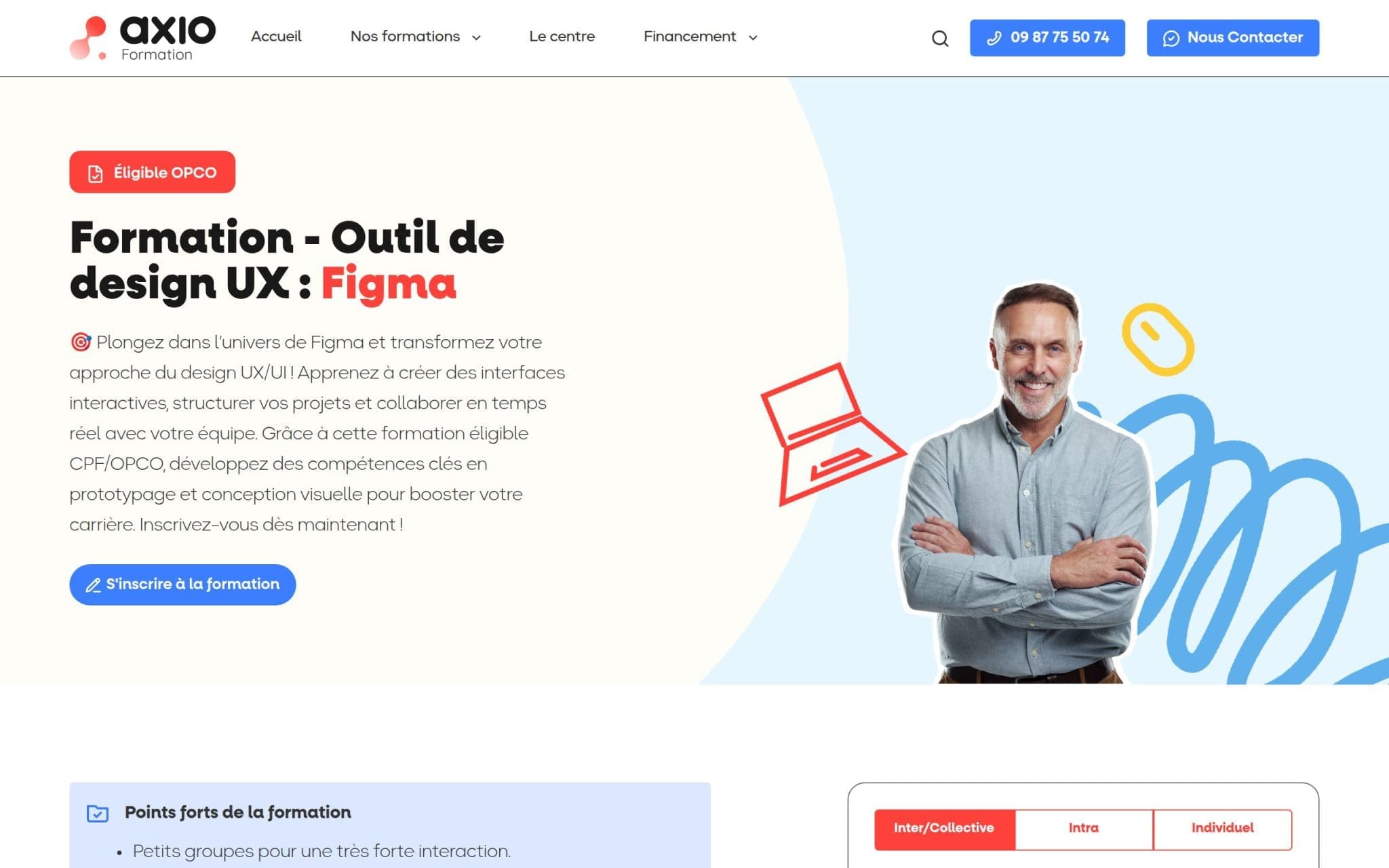 Formation Outil de design UX : Figma - Axio Formation