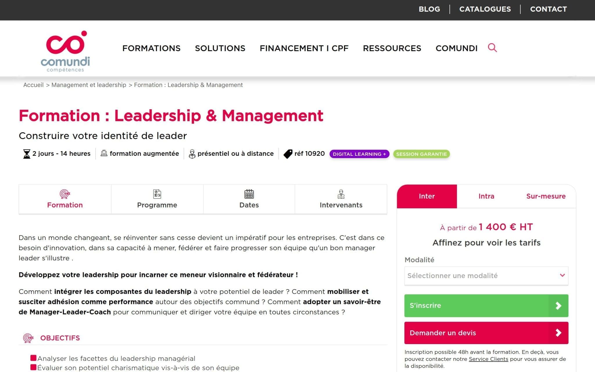 Leadership & Management - Comundi