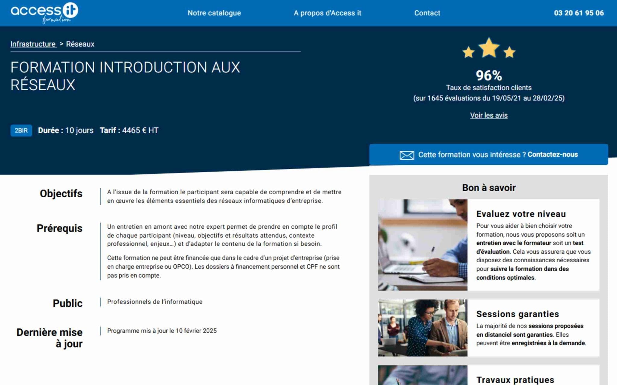 Formation Introduction aux réseaux - Access IT