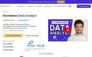 Formation Data Analyst - DataScientest.fr