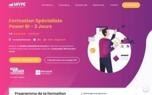 Formation Spécialiste Power BI – Mype