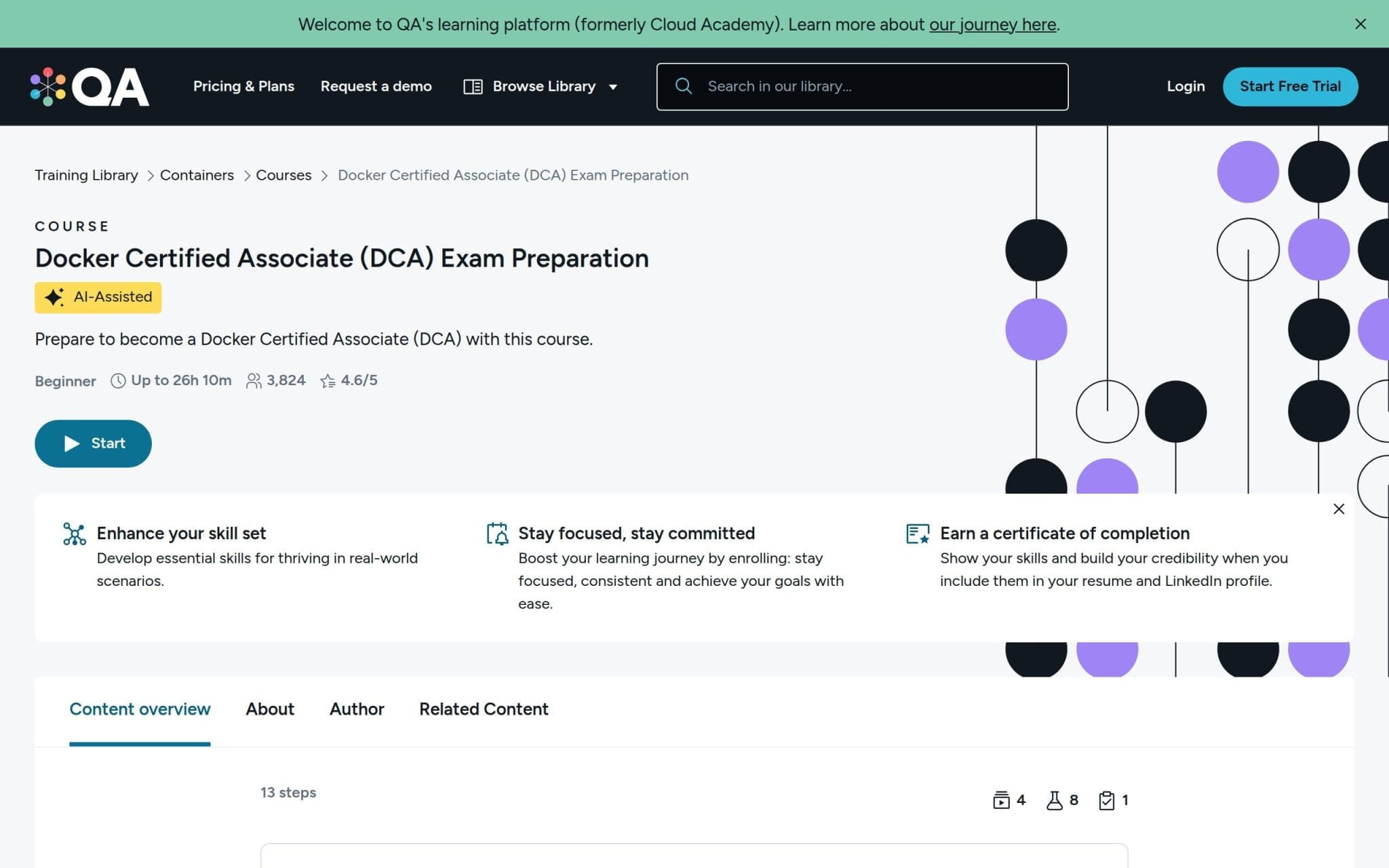Formation Docker Certified Associate (DCA) Exam Preparation - QA Ltd
