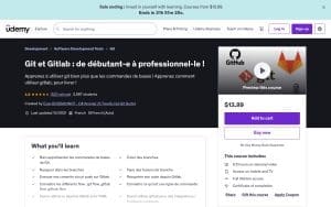 Git et Gitlab : de débutant-e à professionnel-le ! - Udemy