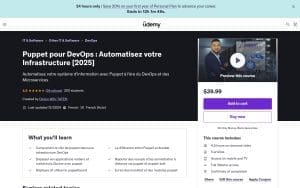 Puppet pour DevOps : Automatisez votre Infrastructure - Udemy