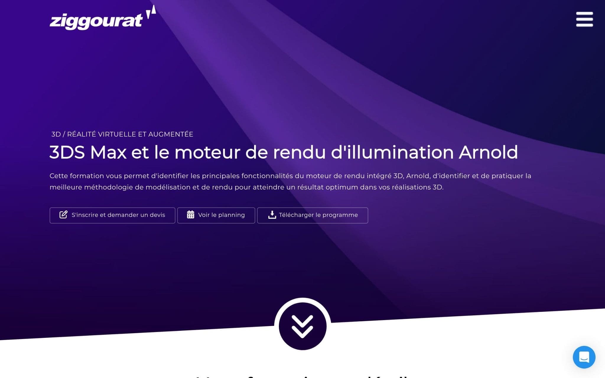 3DS Max et le moteur de rendu d'illumination Arnold - Ziggourat Formation