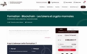 Formation – Blockchain – Les tokens et crypto-monnaies – ib Cegos