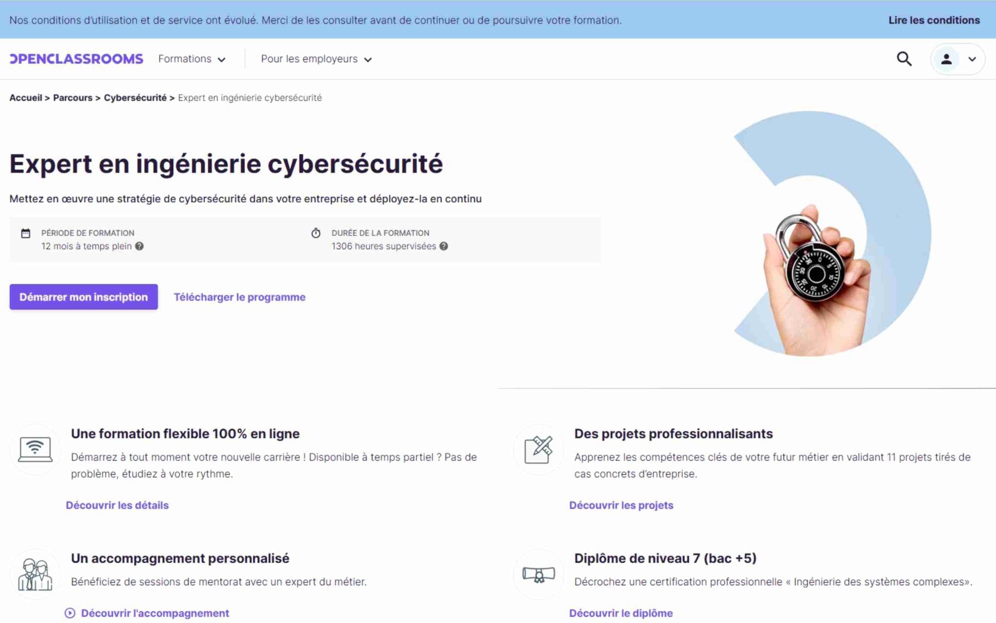 Expert en ingénierie cybersécurité - OpenClassrooms