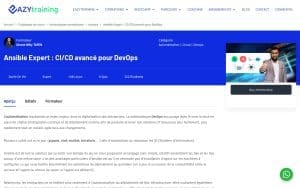 Ansible Expert : CI/CD avancé pour DevOps – EAZYTraining