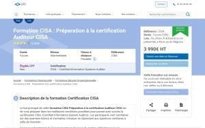 Formation CISA : Préparation à la certification Auditeur CISA – Plb Consultant