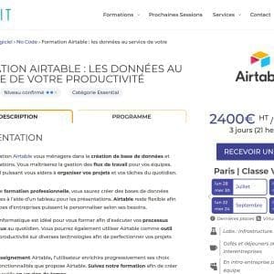 Formation Airtable : les données au service de votre productivité - Ambient IT