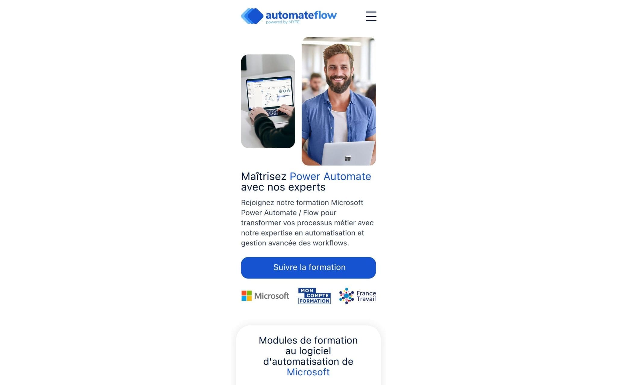 Maîtrisez Power Automate avec nos experts - AutomateFlow