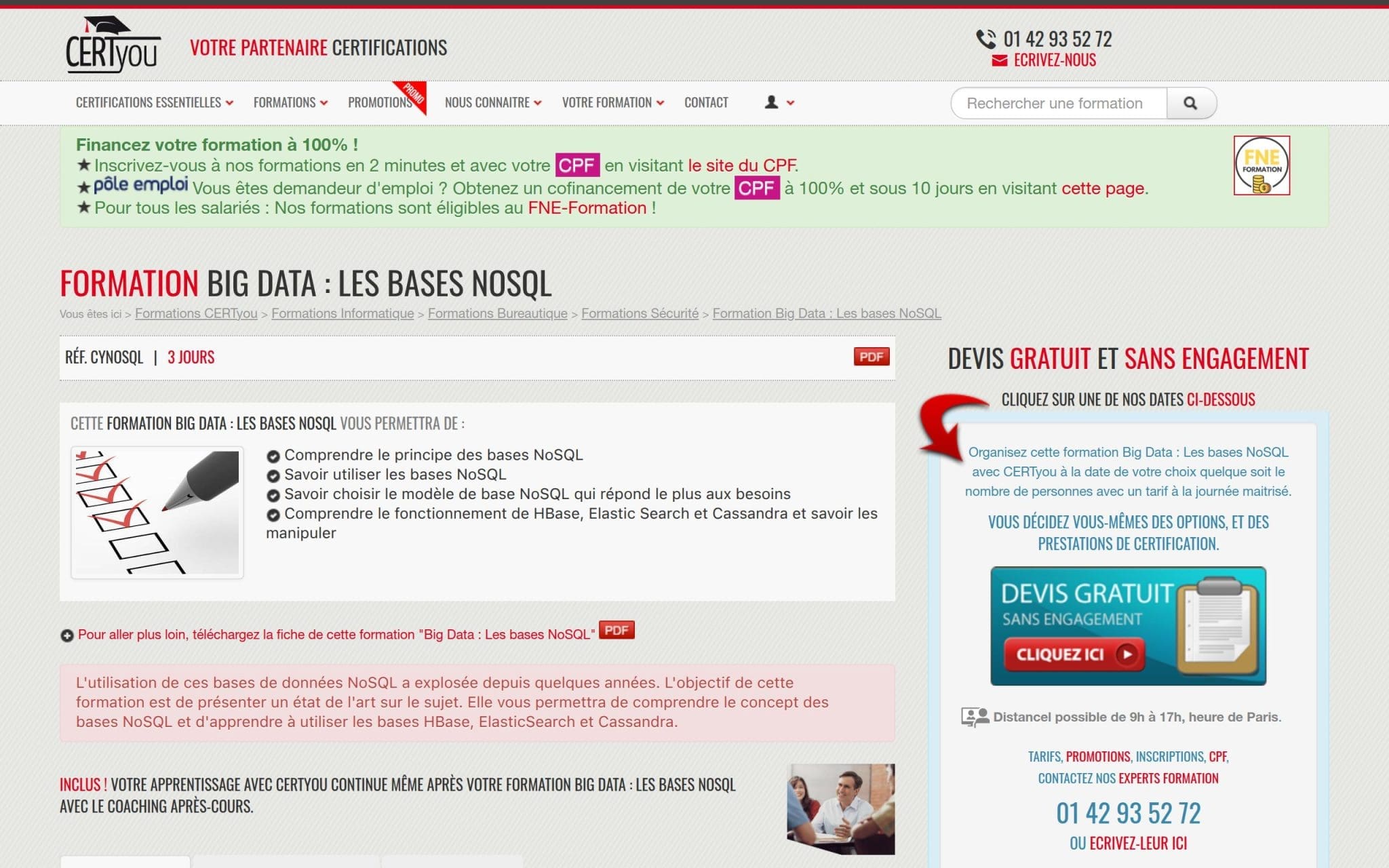 Formation Big Data : Les bases NoSQL - CertYou