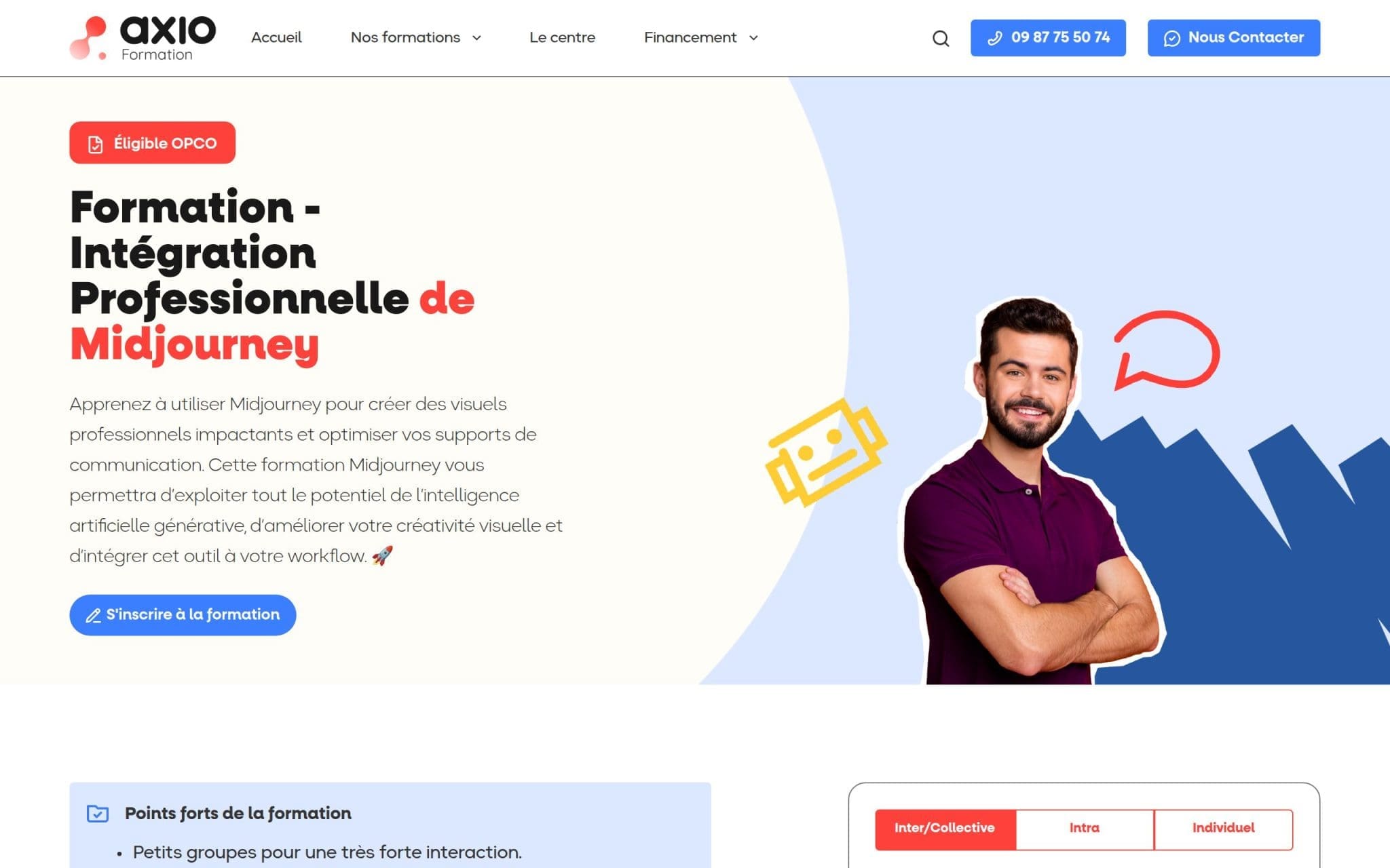 Formation Intégration Professionnelle de Midjourney - Axio Formation