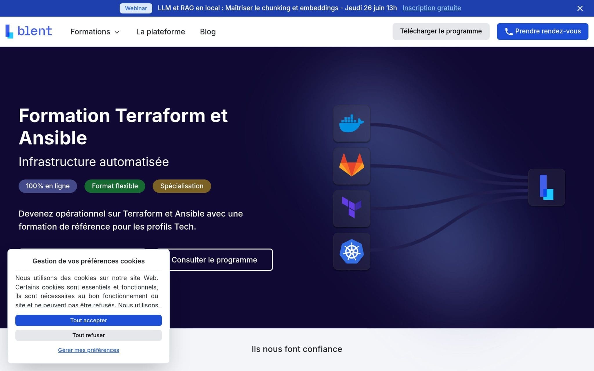Formation Terraform et Ansible - Blent.ai