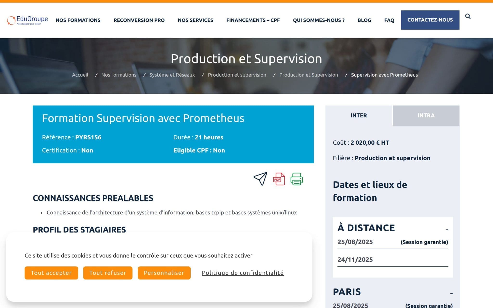 Formation Supervision avec Prometheus - EduGroupe